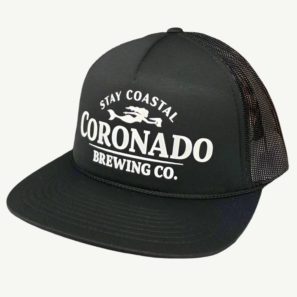 Black Trucker Hat