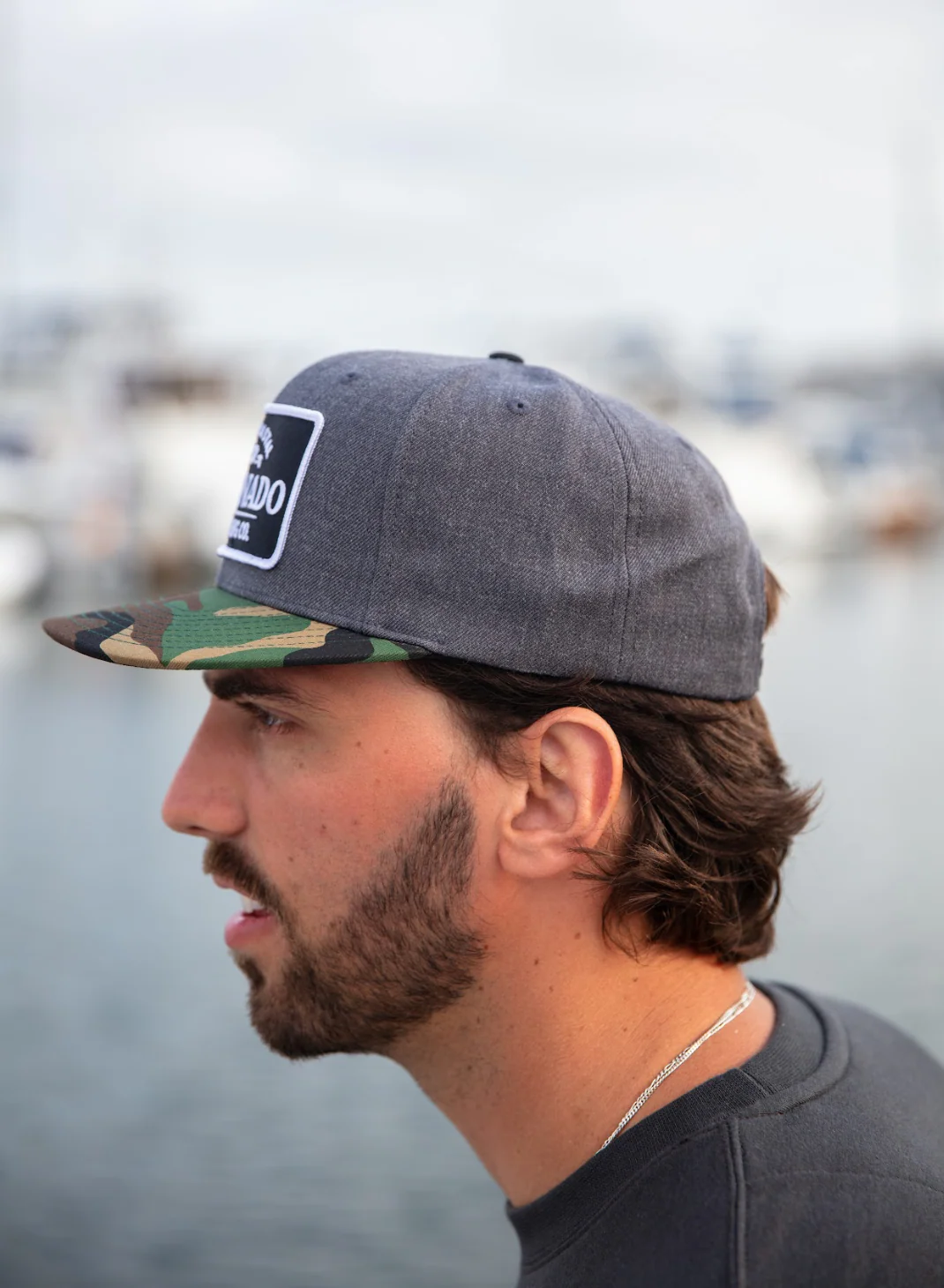 Camo Patch Snapback - Image 3